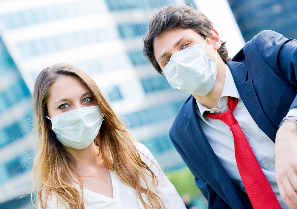 Wear face mask during Swine flu