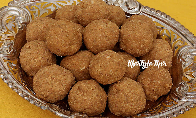 moongphali laddu hindi recipe