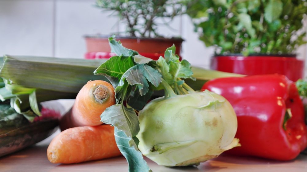 Green vegetables for health