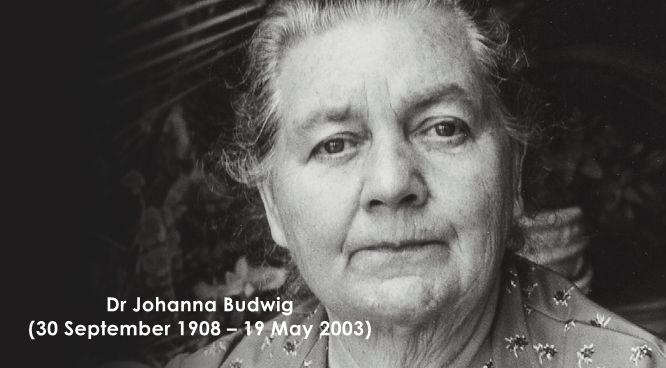 Dr Johanna Budwig